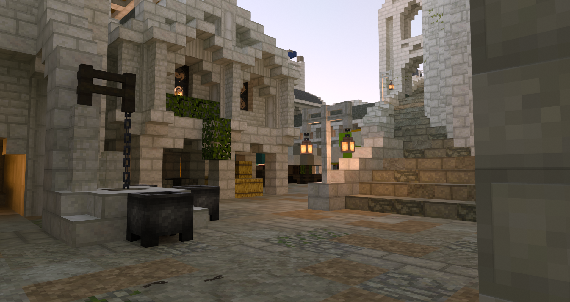 Minecraft with RTX  Minas Tirith by Minecraft Middle-Earth