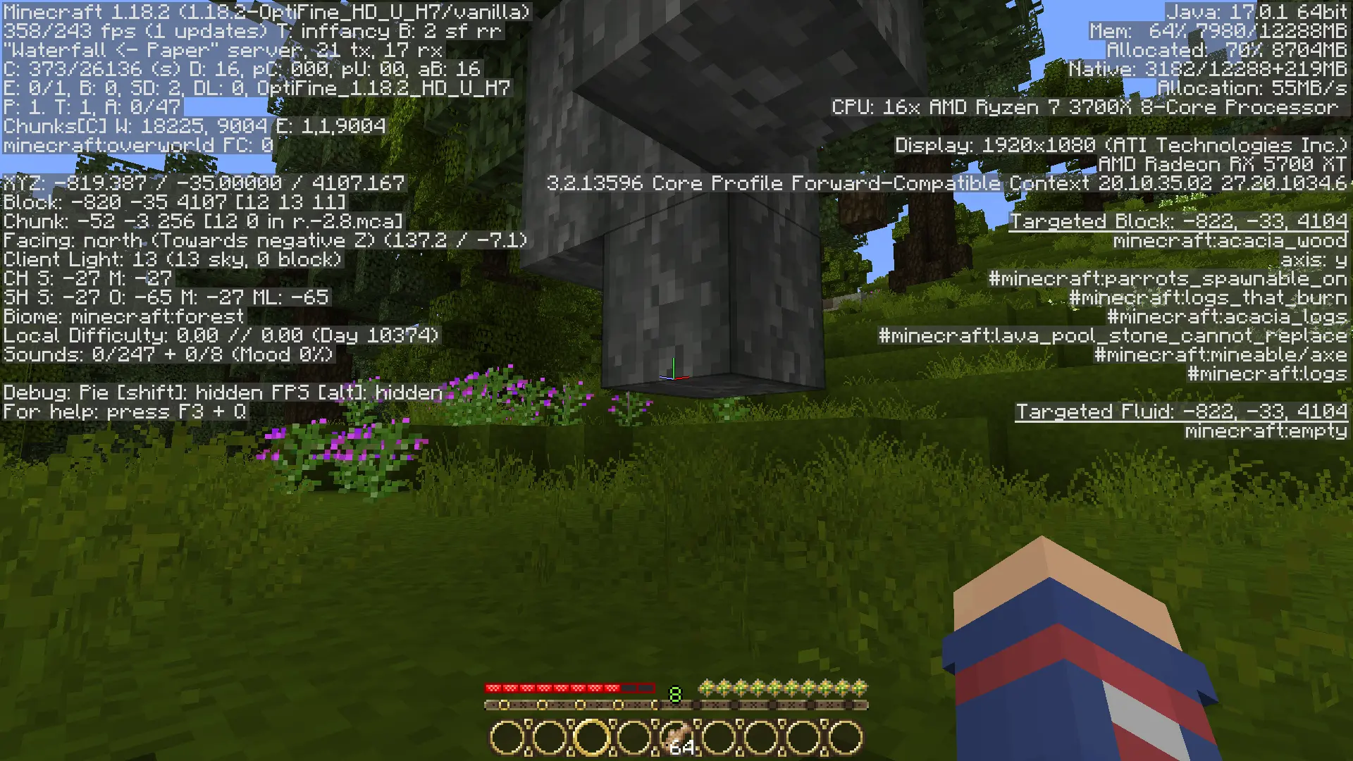 Rx 5700 2025 minecraft