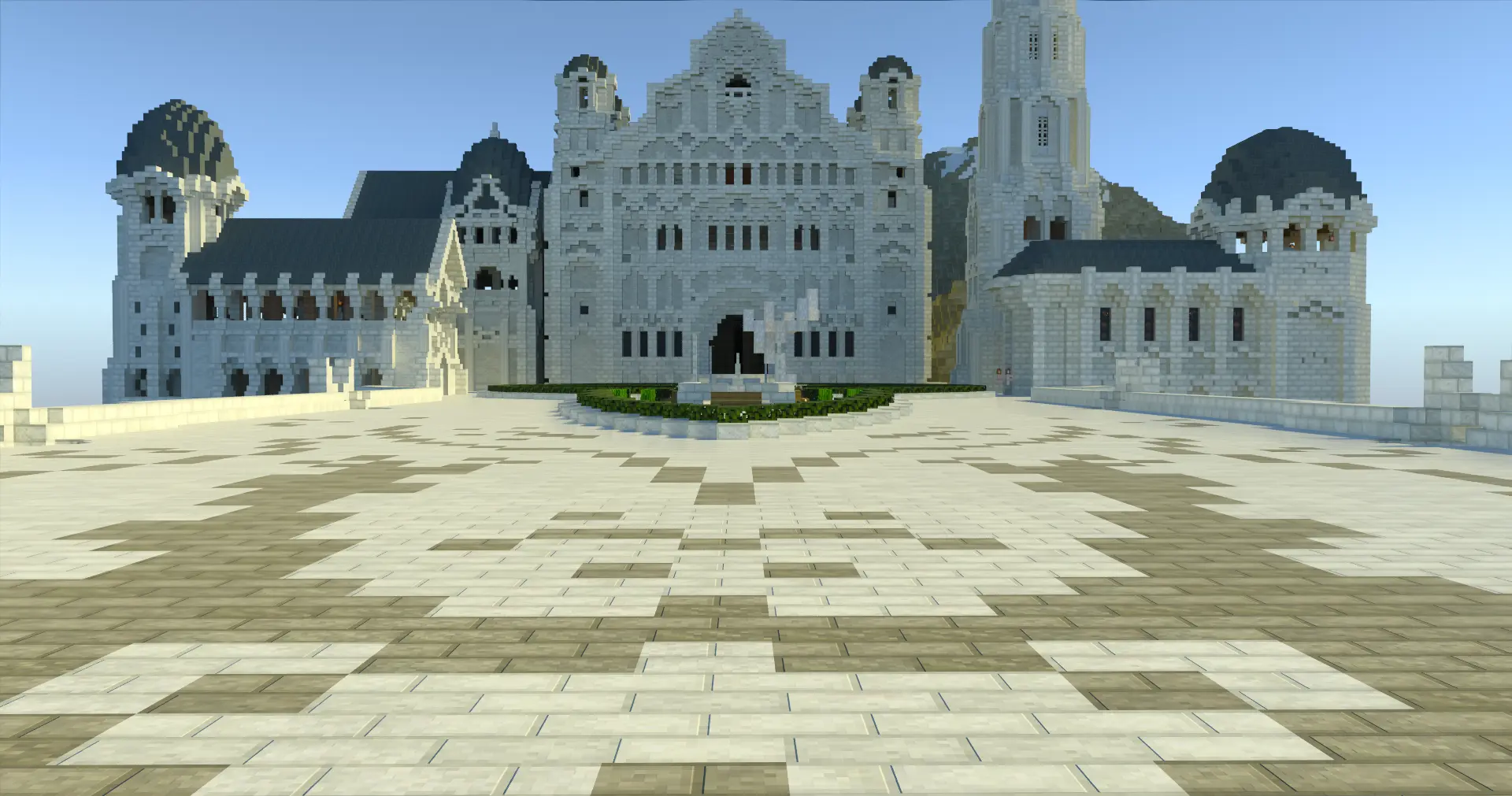 The Lord of the Rings' 'Minas Tirith' rebuilt in Minecraft