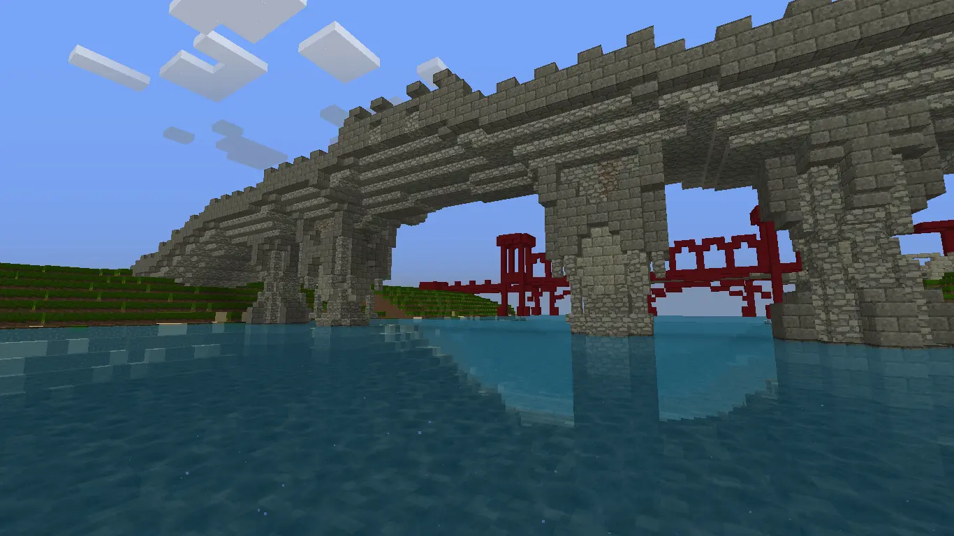 Bridge Of Tharbad Alvin035 Minecraft Middle Earth