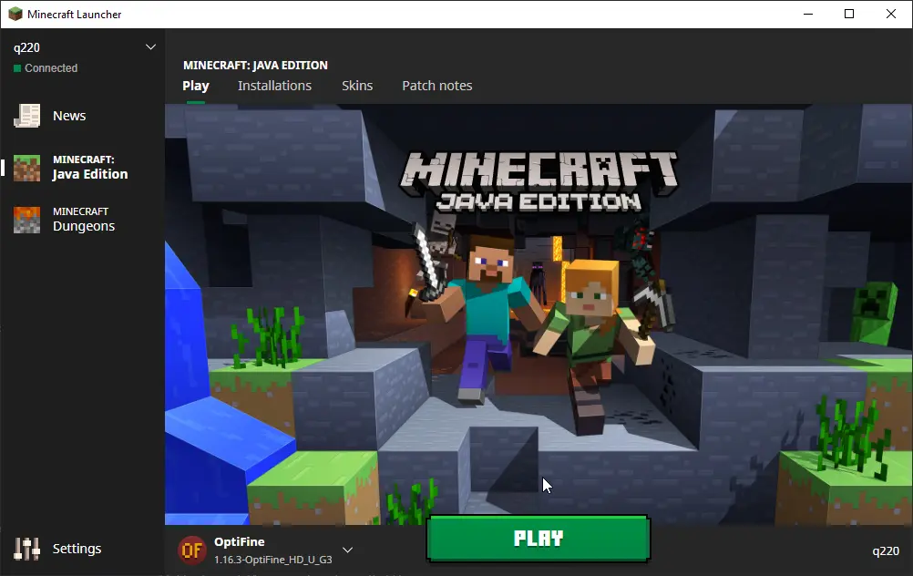 minecraft java edition minecraft optifine - Why would I be getting