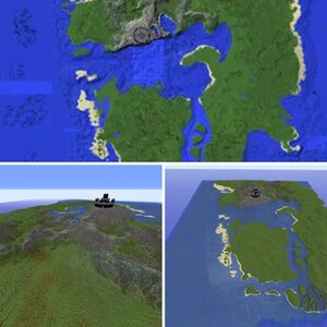 WorldPainter Island