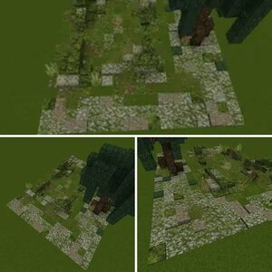 A ruined Lond Daer house