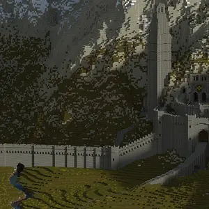 Megga's Render of Helms Deep