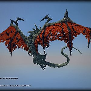 Smaug Over Hobbiton - Minecraft the Hobbit - YouTube