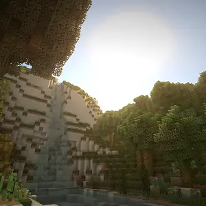 waterfall in Old-Wood