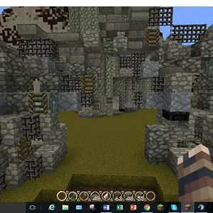 Close Up Of Tower Of Cirth Ungol Wall