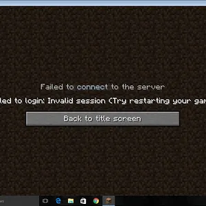 Failed to Log in