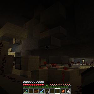 Redstone for the invisible door