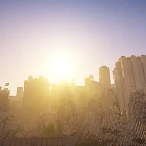Castles Of Dol Amroth (sunset)