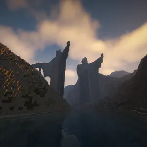 Argonath in a special light