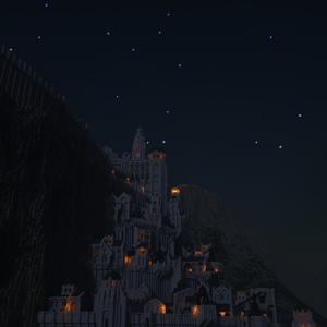 Sunset on Minas Tirith 6