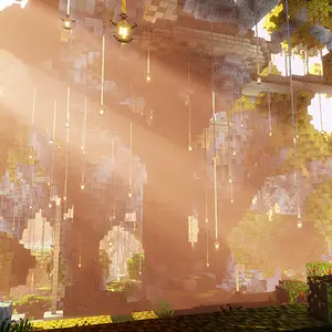 Warm sunrays in Lothlórien