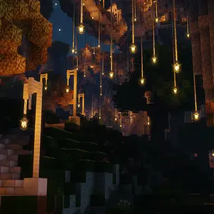 Caras Galadhon at Night