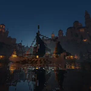 Late Night at the Docks