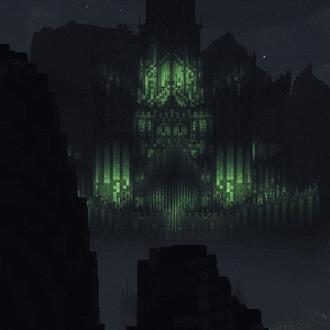 Minas Morgul from afar