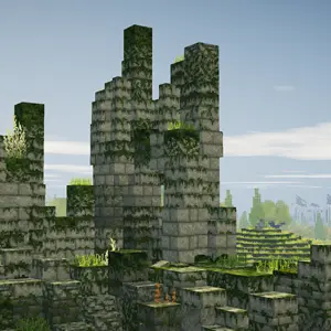 Osgiliath and Minas Tirith