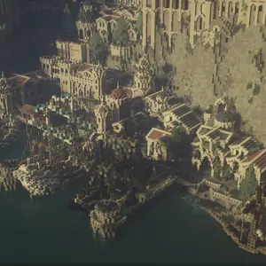 A busy port