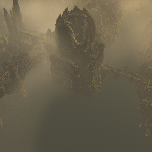 Osgiliath with fog