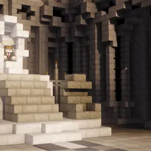 Minas Tirith throne room