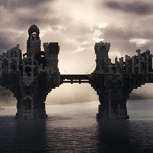 Osgiliath Bridge Silhouette