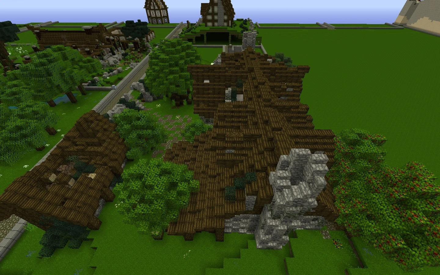 A Minecraft Masterpiece: Exploring Middle Earth in Block Form