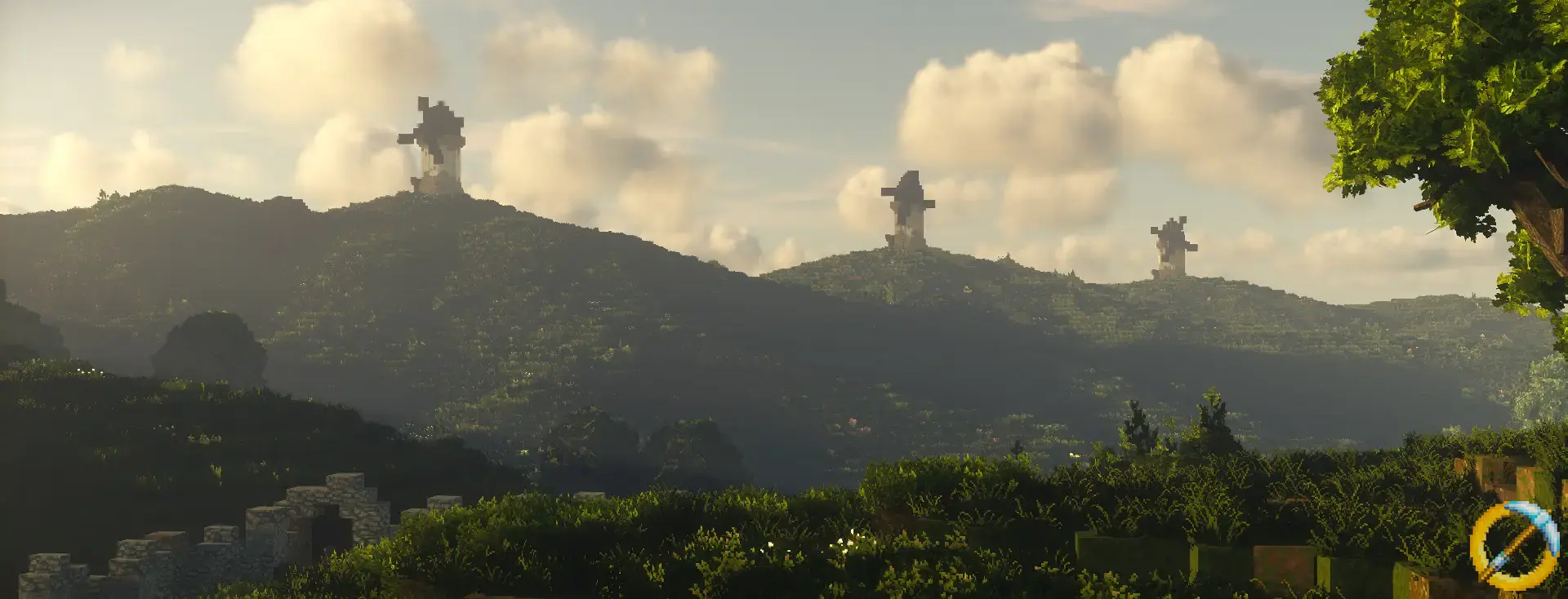 Belfalas Windmills (by barterdvn)