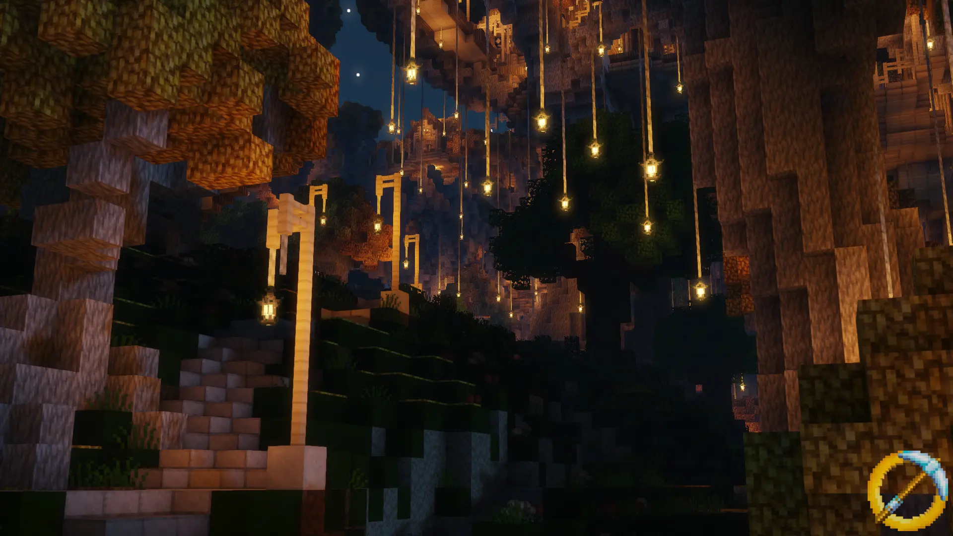 Caras Galadhon at Night