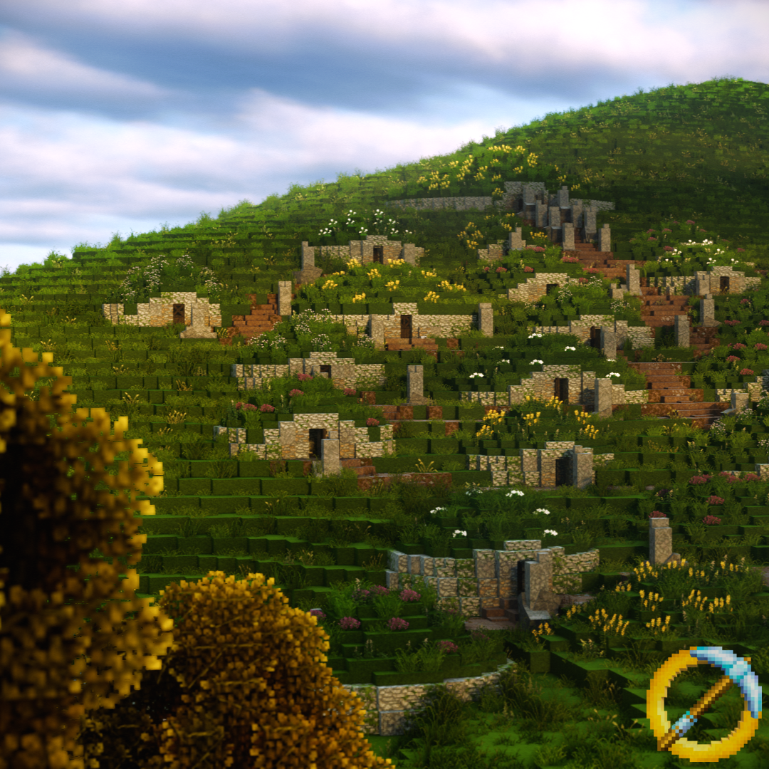 Golden Hill Warm Square - Bliss Shaders