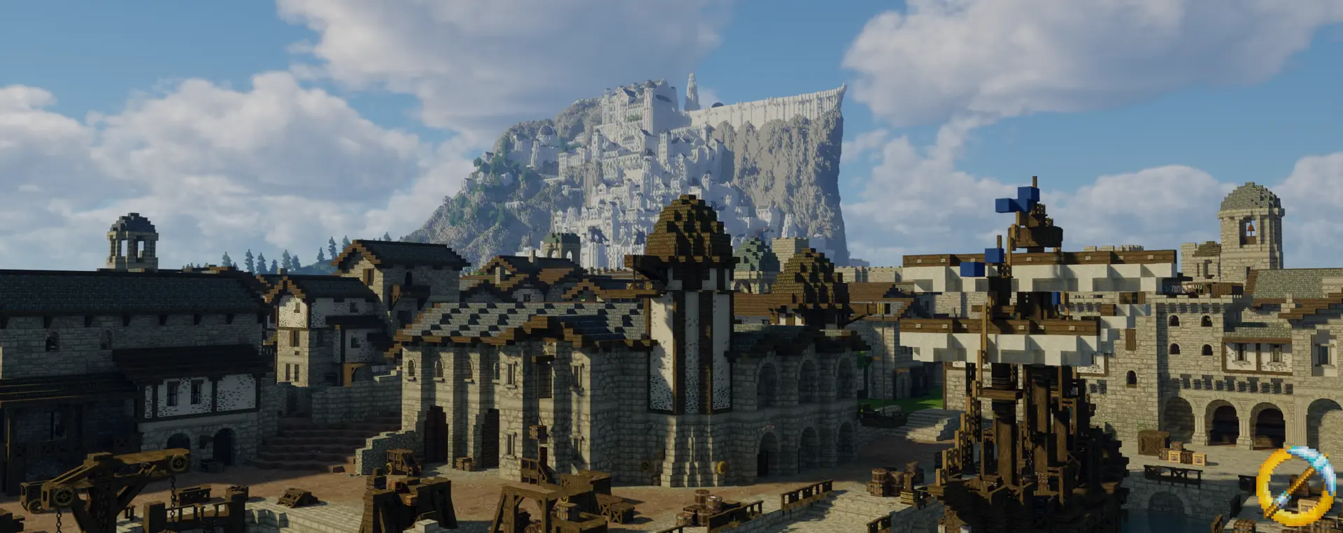 Harlond to Minas Tirith