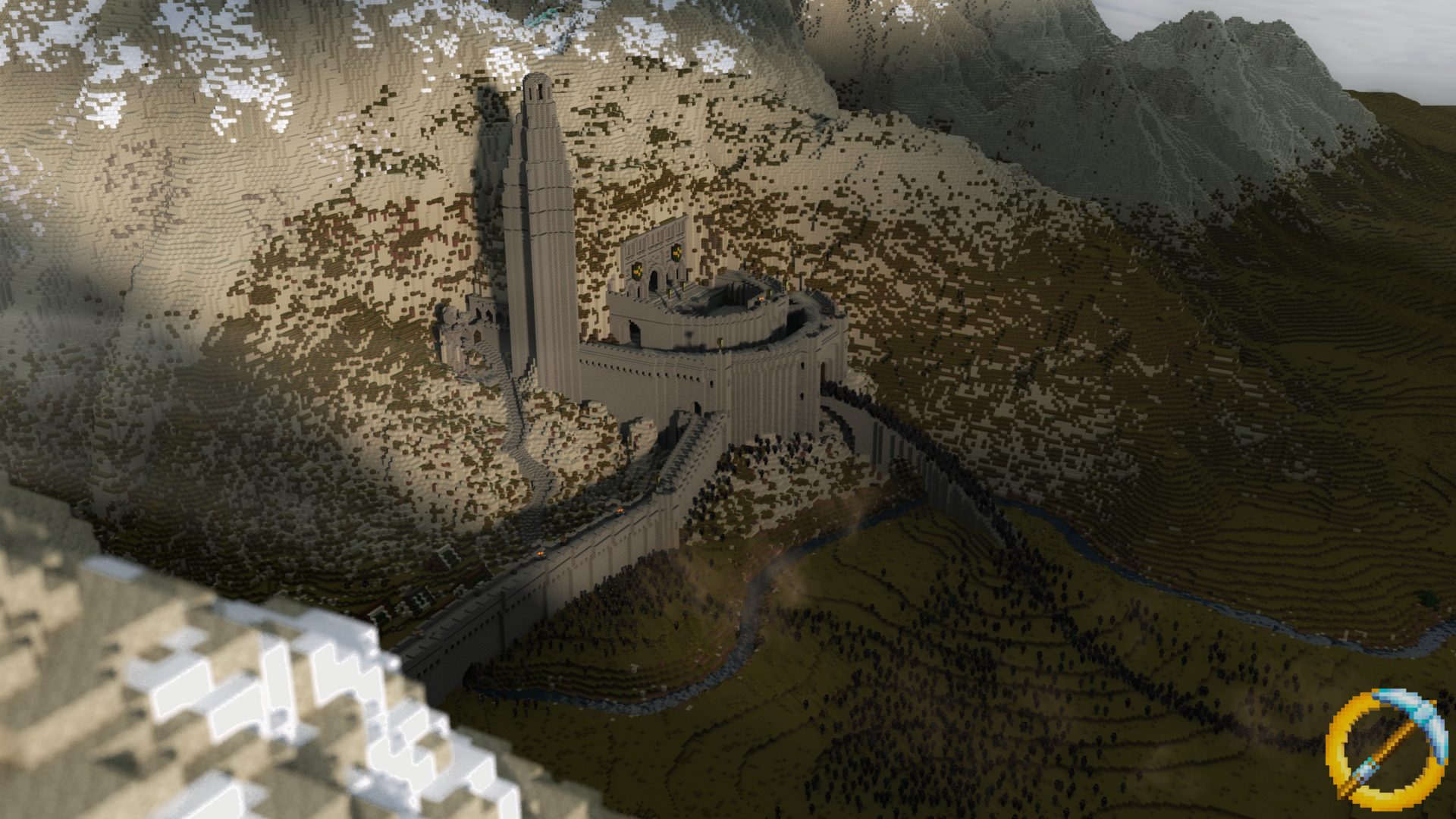 Minecraft Middle-earth: Helm's Deep - Imgur