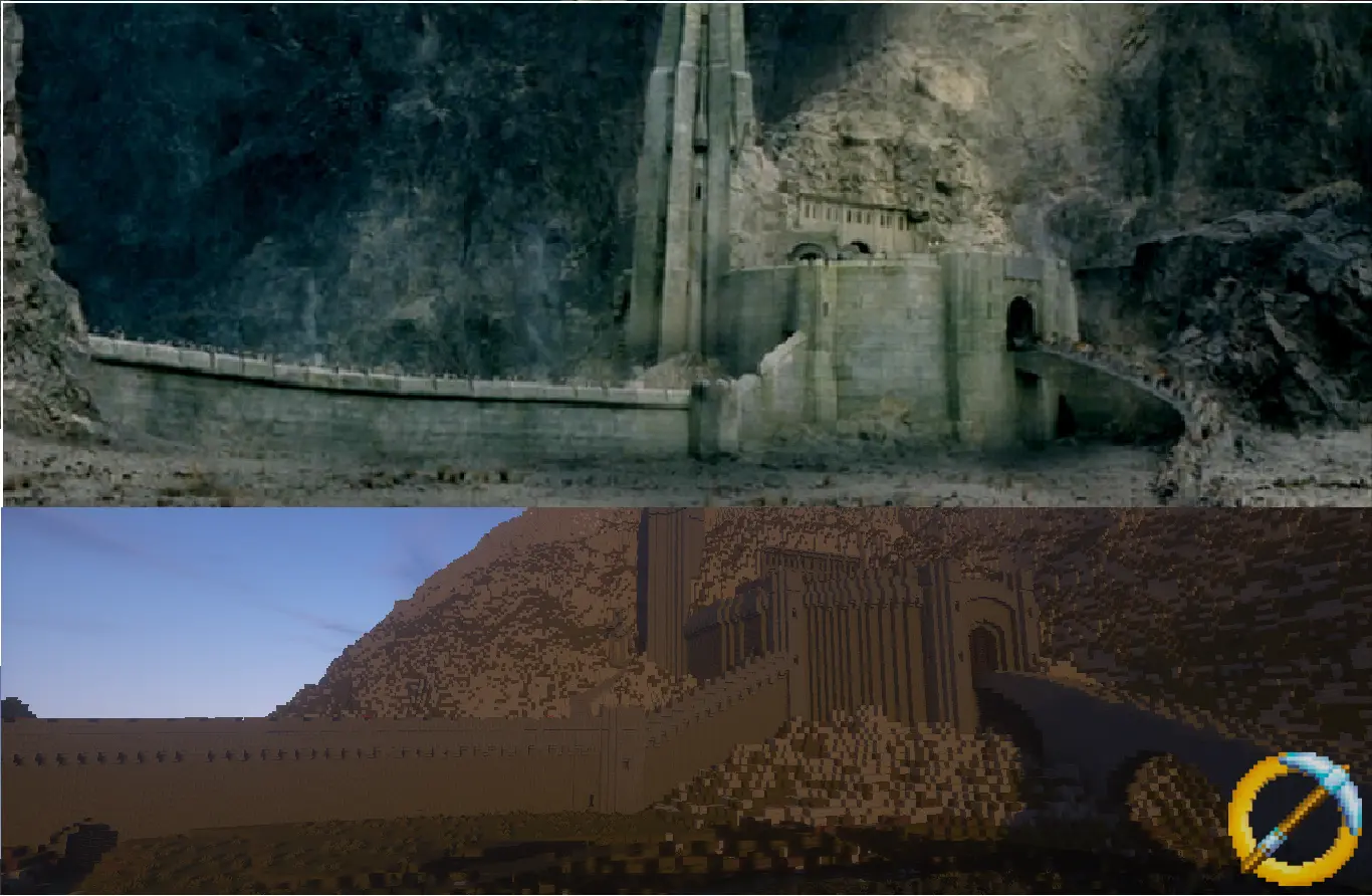 Helm's Deep side-by-side