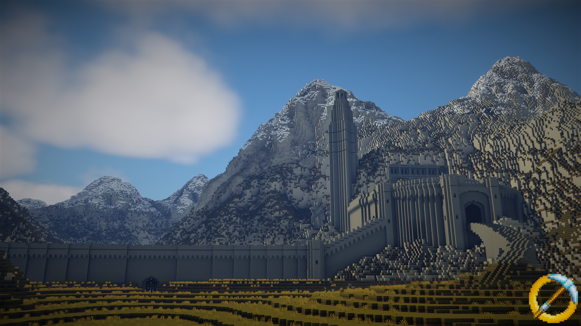 Minecraft Middle-earth: Helm's Deep - Imgur