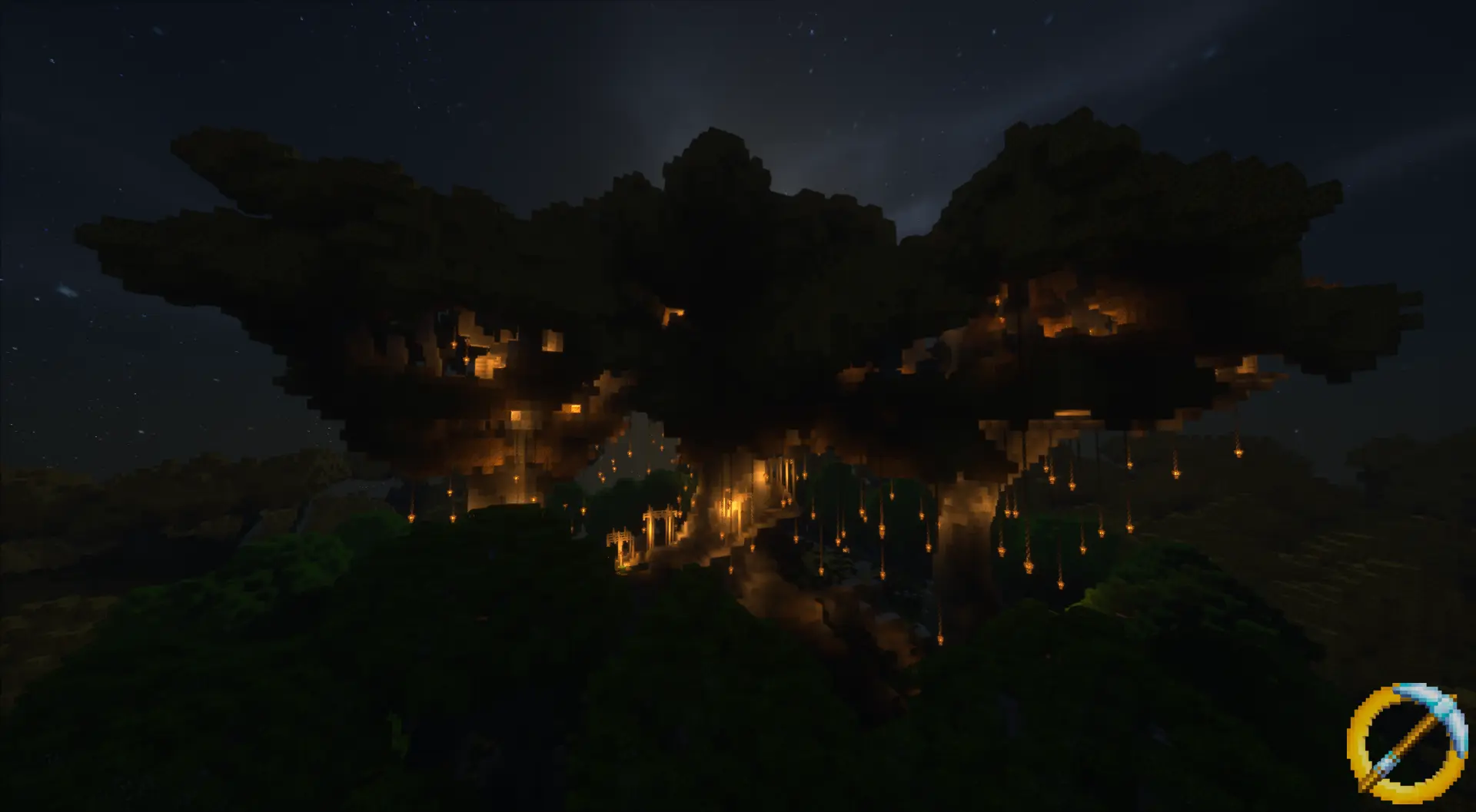 Lothlorien at night