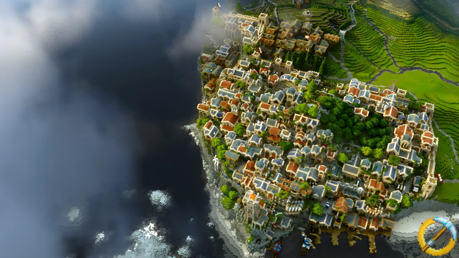 Methrast Cloudy Aerial - Bliss Shaders