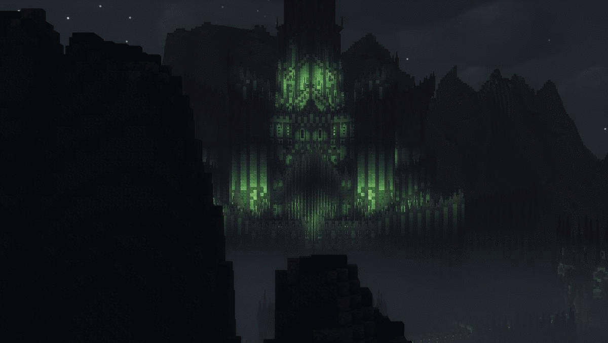 Minas Morgul from afar