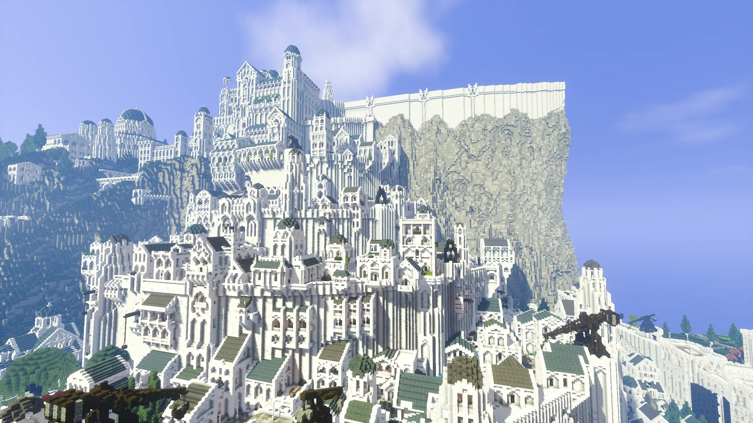 Minecraft Side Wallpaper