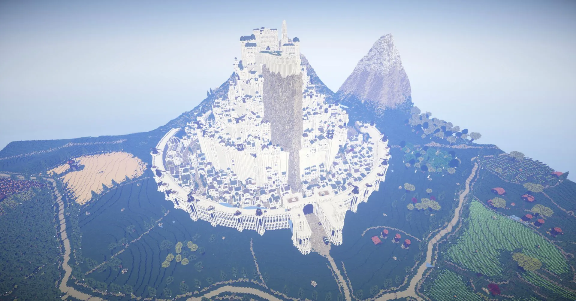 Minas Tirith Minecraft Map