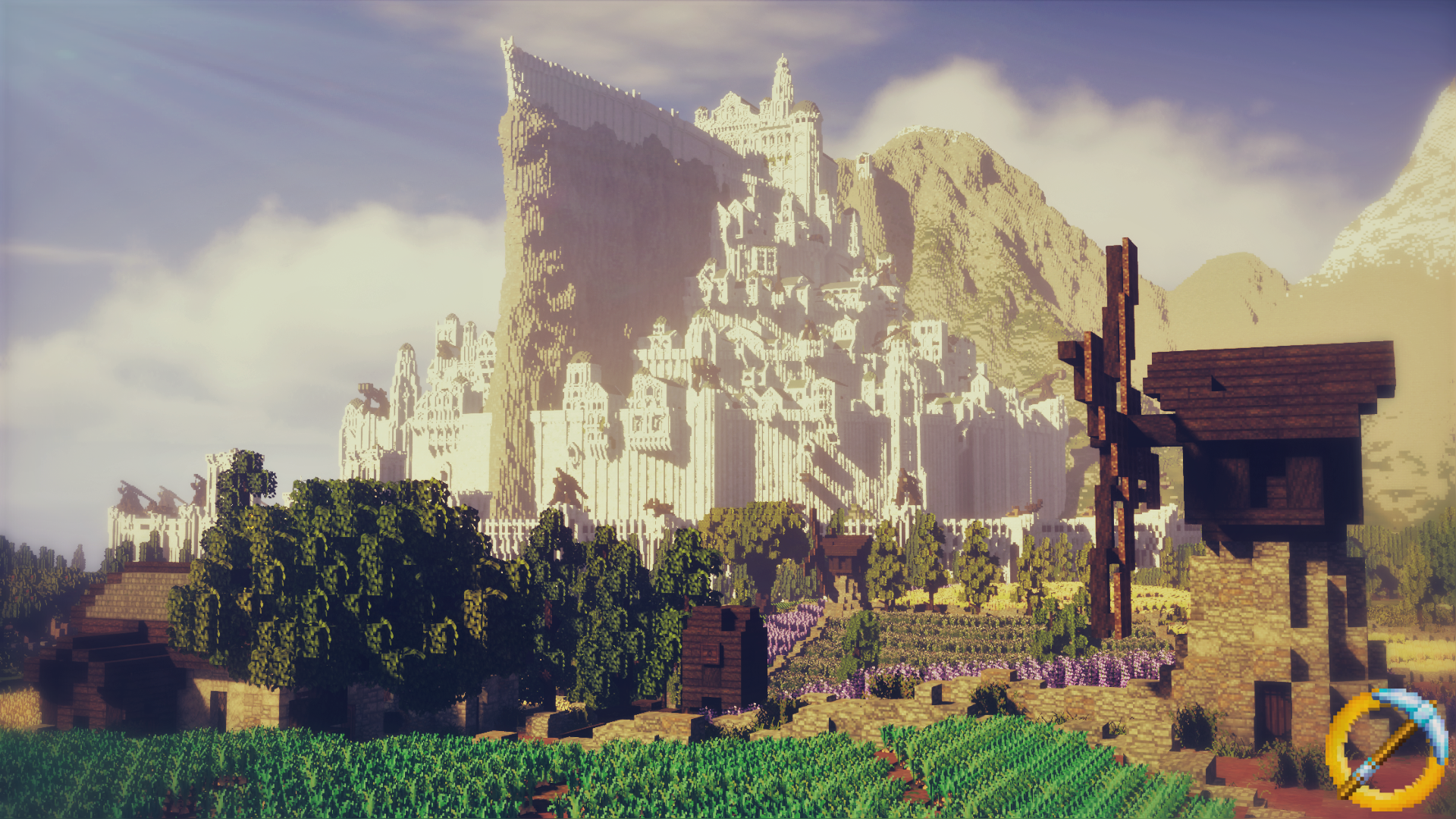 Minas Tirith (Minecraft) - A Bohemian Seeking Rhapsody