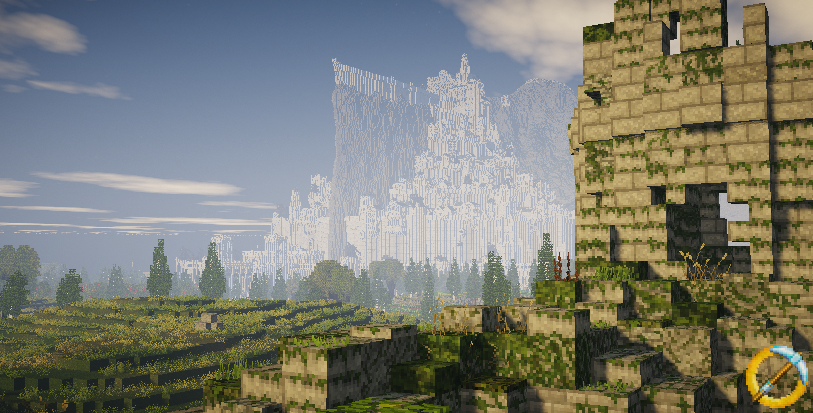 Osgiliath and Minas Tirith image - Minecraft Community - ModDB