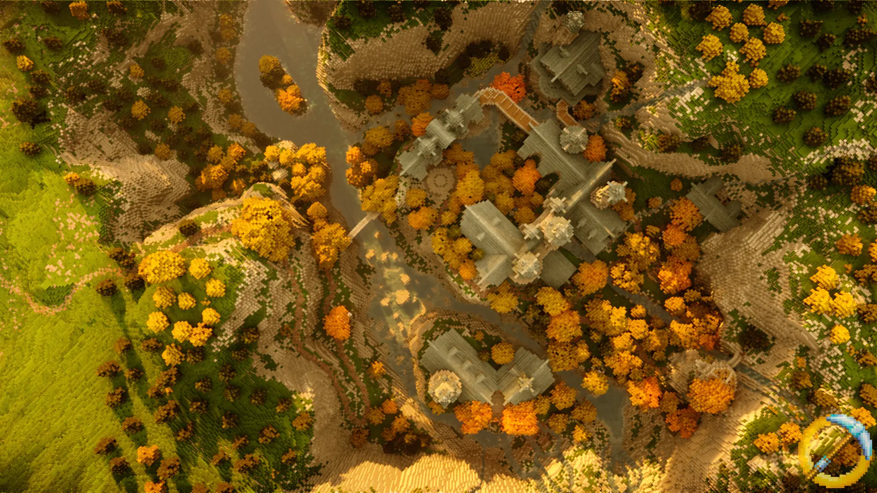 Rivendell Aerial View - Bliss Shaders