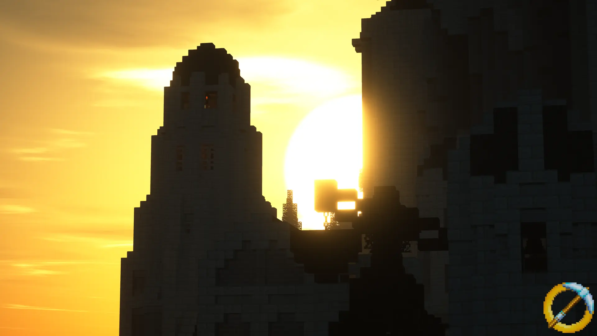 Sunset on Minas Tirith 1