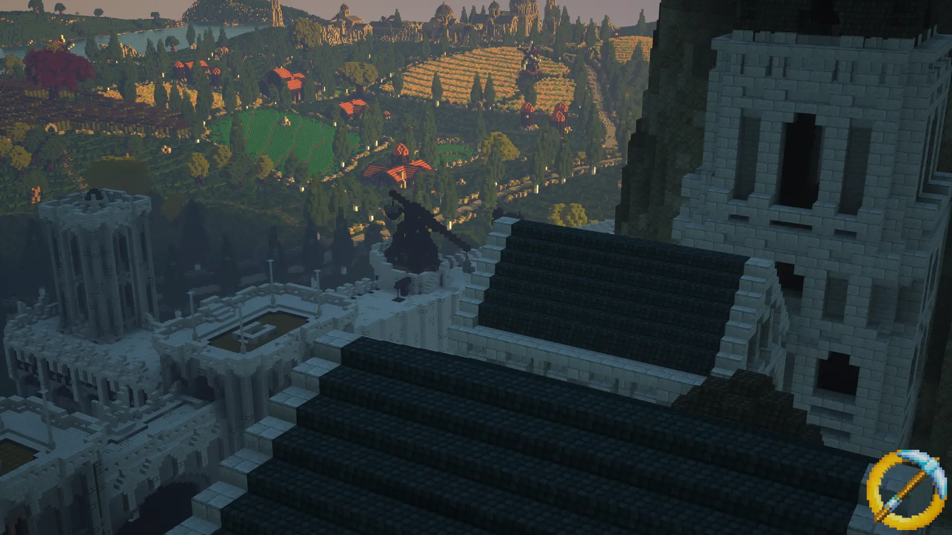 Sunset on Minas Tirith 11