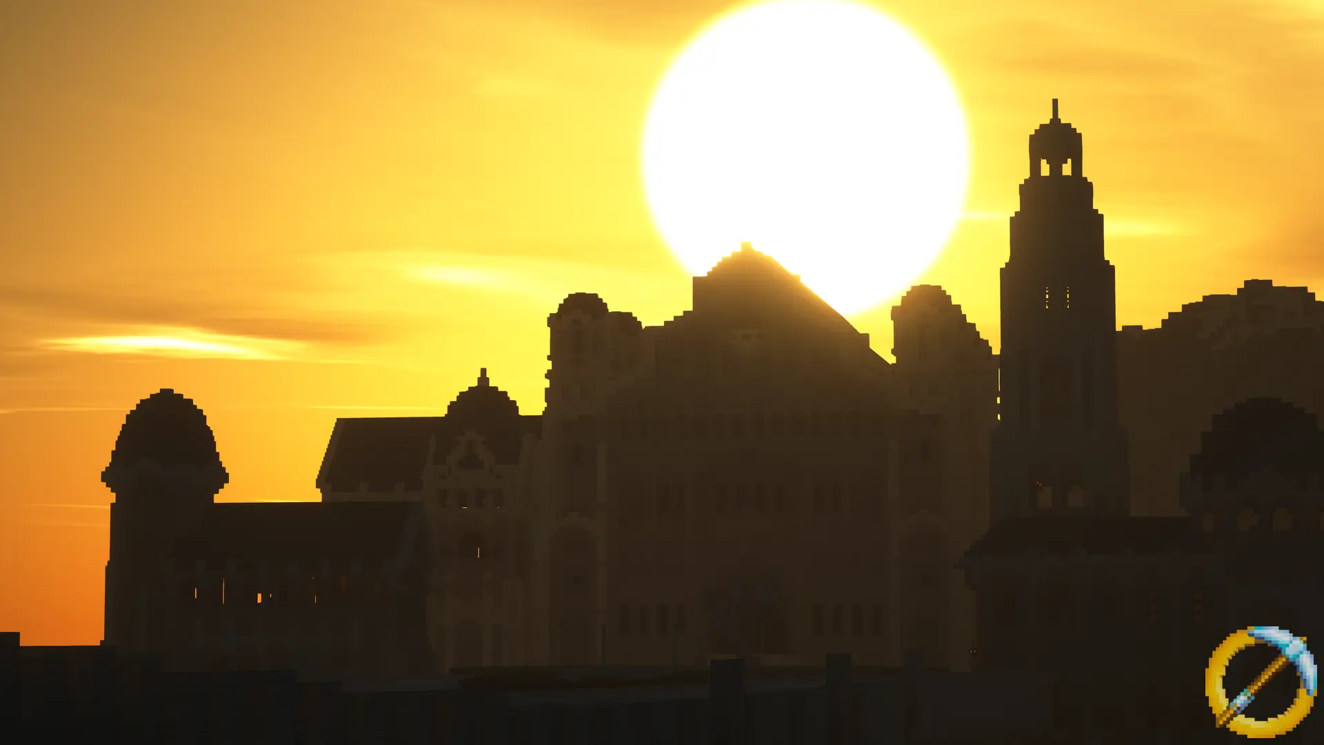 Sunset on Minas Tirith 3