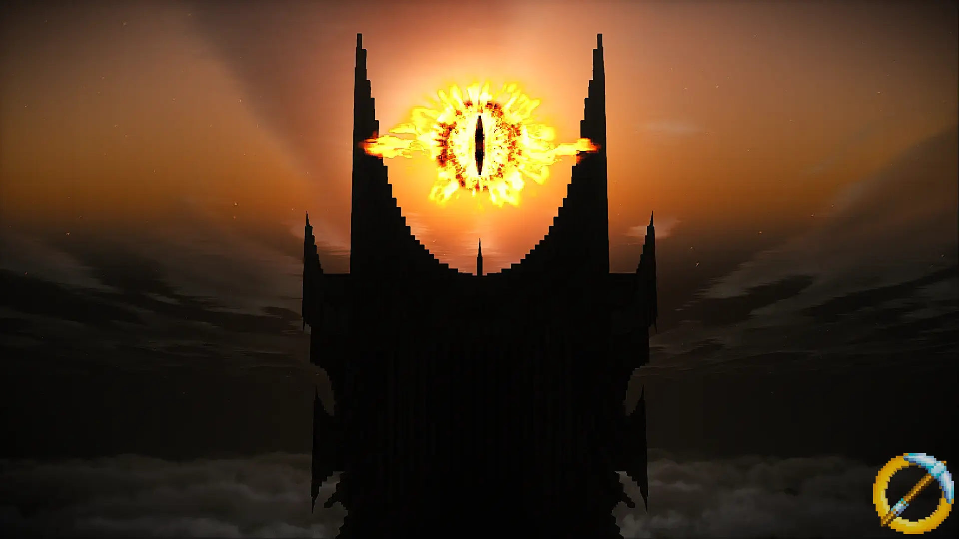 The eye of sauron (Barad Dûr)