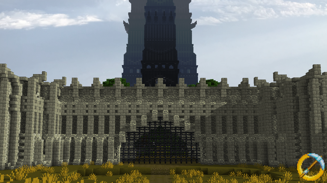 The outer gate of Isengard