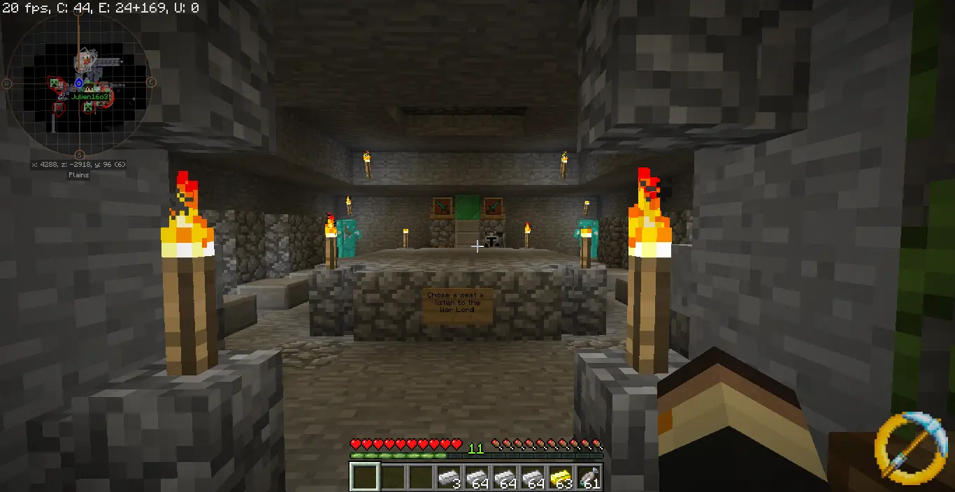 Minecraft War Telegraph