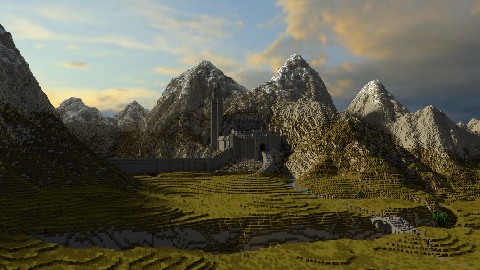 Mind-blowing Recreation Of The Entire Middle Earth In Minecraft! 