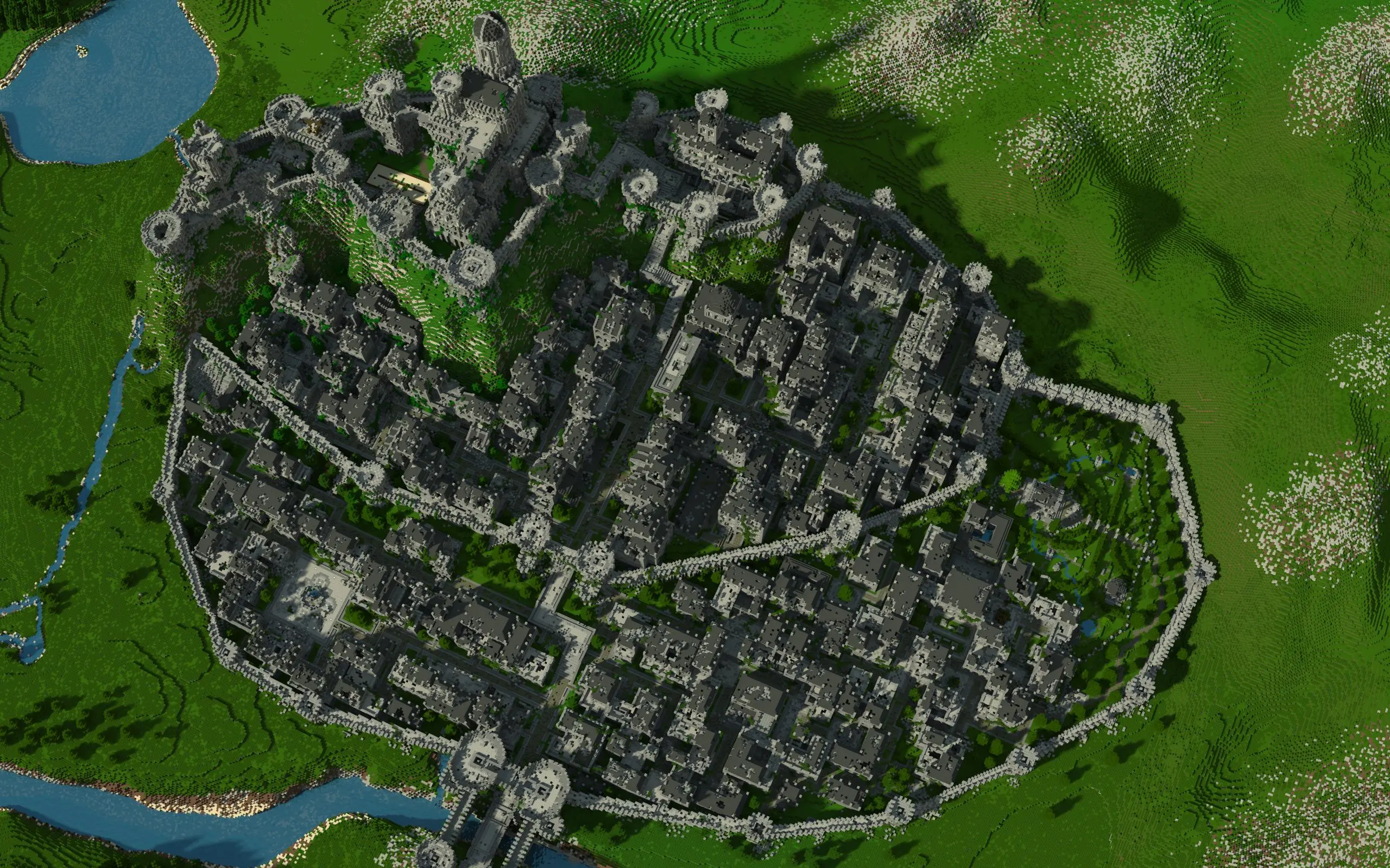 minecraft fornost map